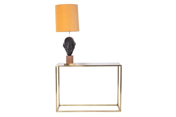 Maison Jansen. Console In Gilded Brass. 1970s. Ls6175609p-photo-3