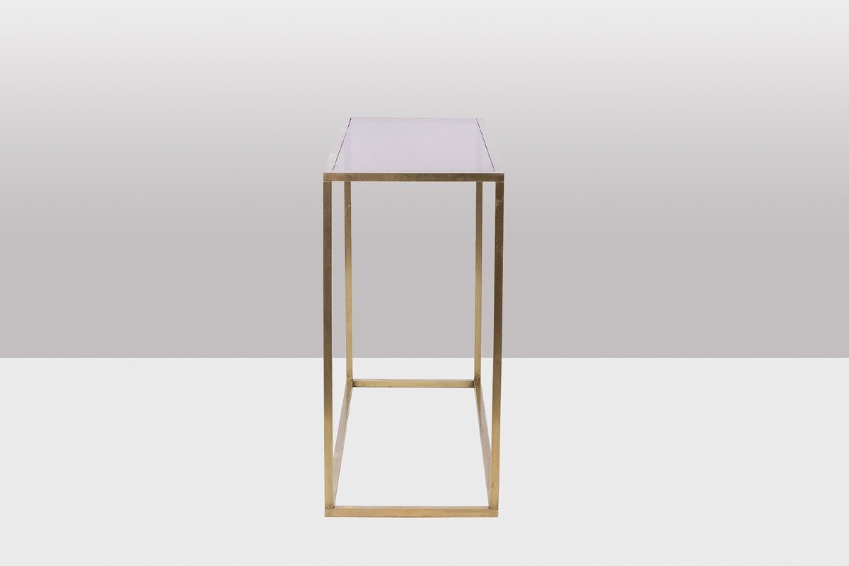 Maison Jansen. Console In Gilded Brass. 1970s. Ls6175609p-photo-4