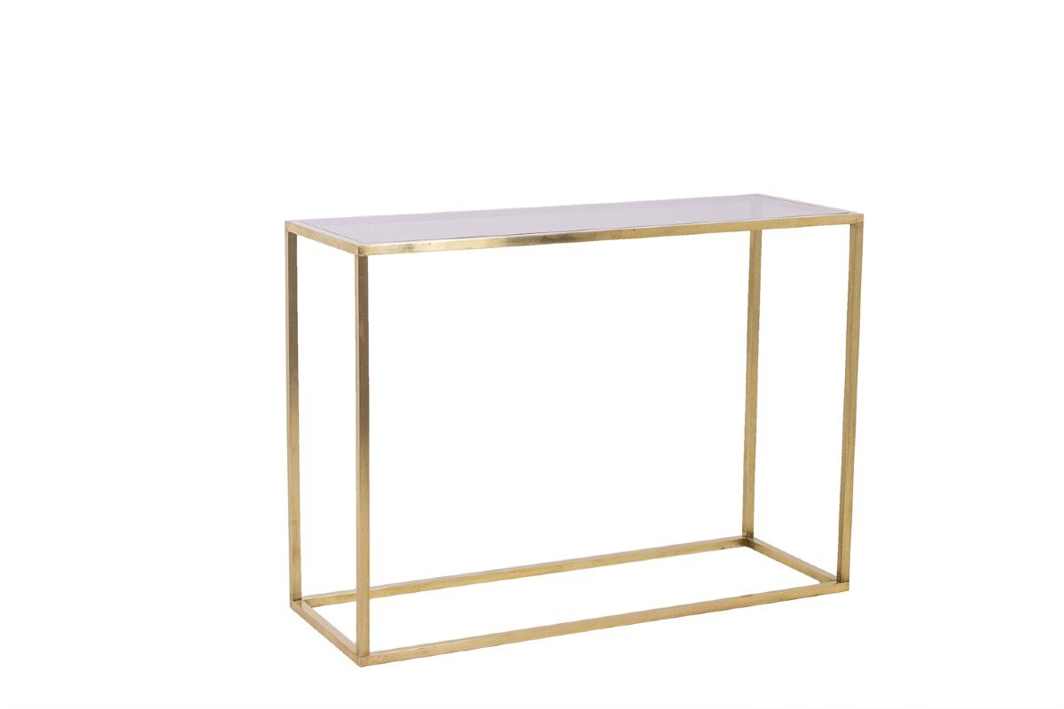 Maison Jansen. Console In Gilded Brass. 1970s. Ls6175609p