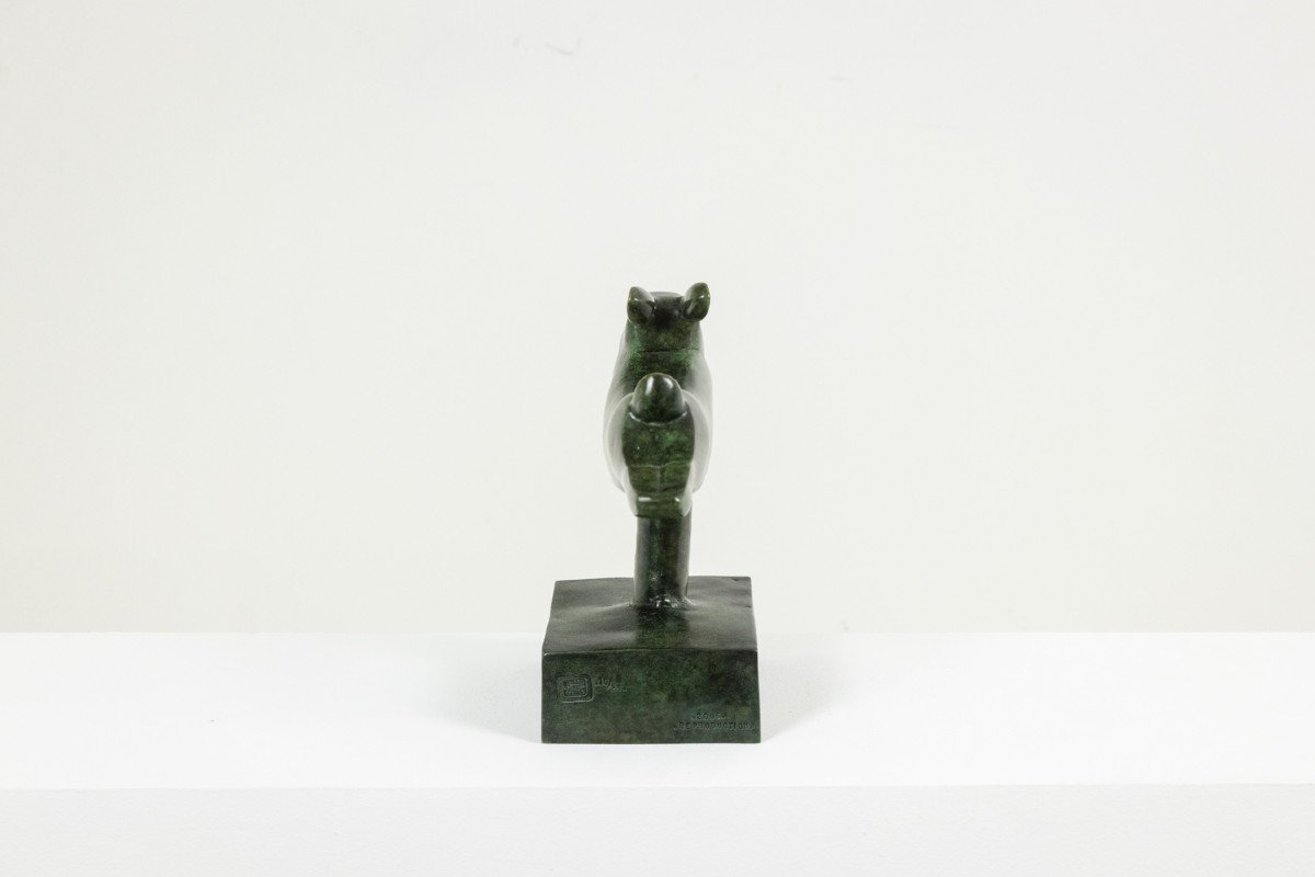 François Pompon. “lapin Courant”, Bronze, 2006 Print. Ls62003008b-photo-1