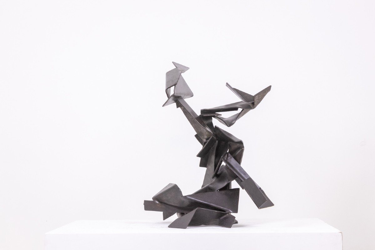 Jean Campa. Patinated Metal Sculpture. 1980s. Ls62131309p-photo-4