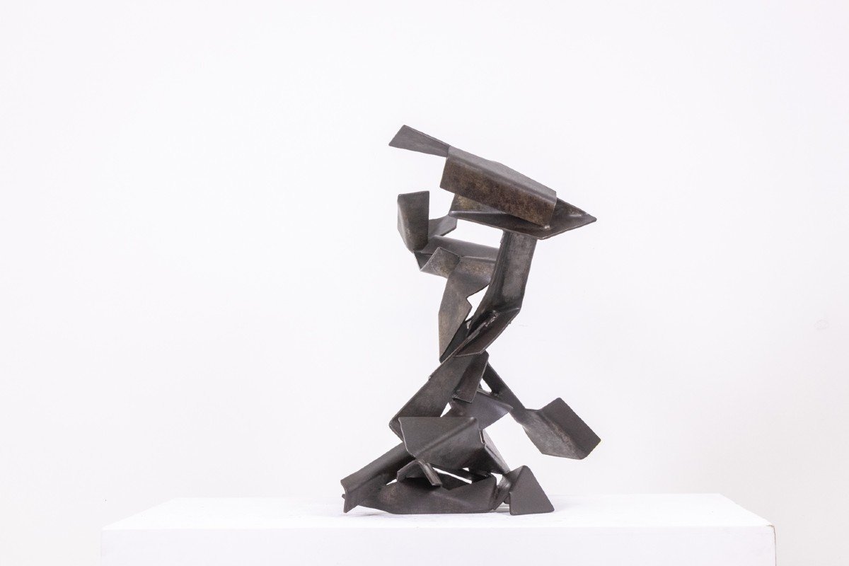 Jean Campa. Patinated Metal Sculpture. 1980s. Ls62131309p-photo-1