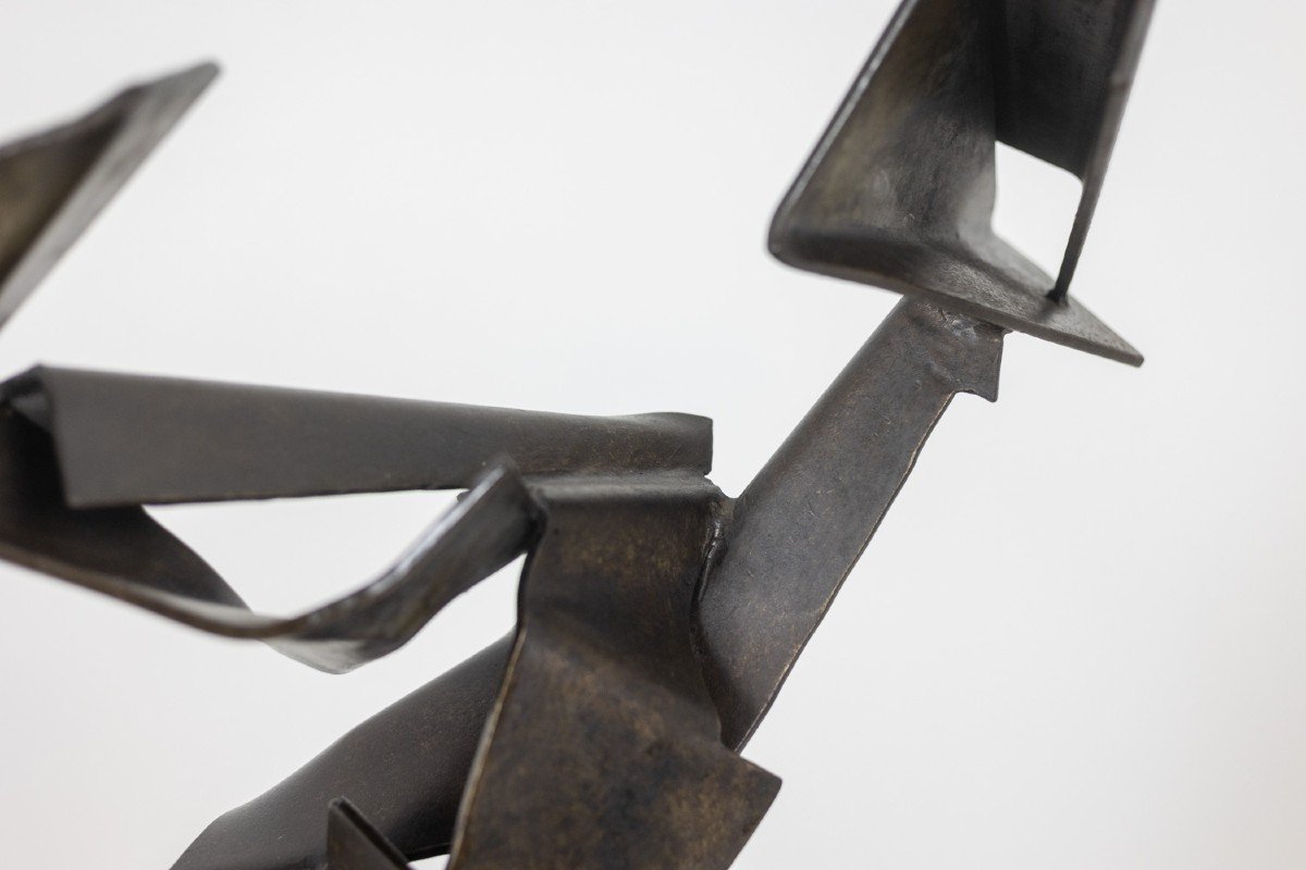 Jean Campa. Patinated Metal Sculpture. 1980s. Ls62131309p-photo-6