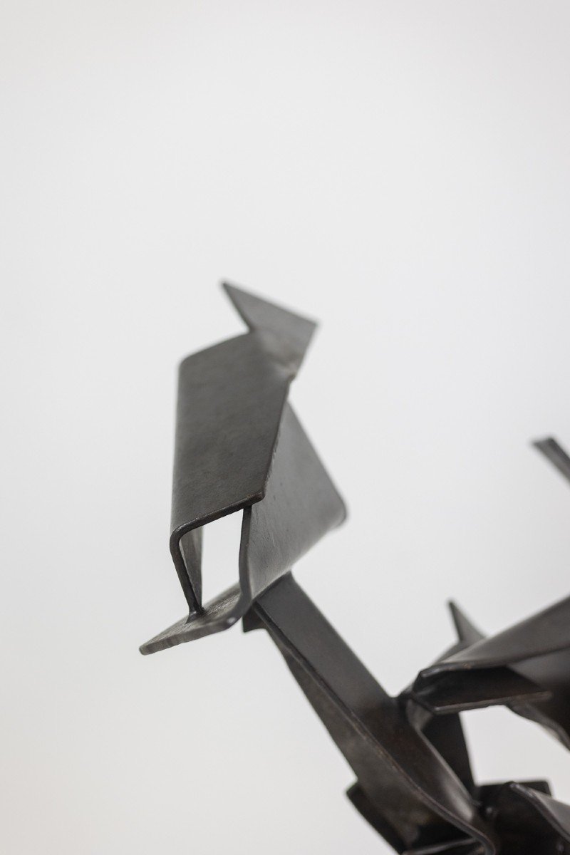 Jean Campa. Patinated Metal Sculpture. 1980s. Ls62131309p-photo-8