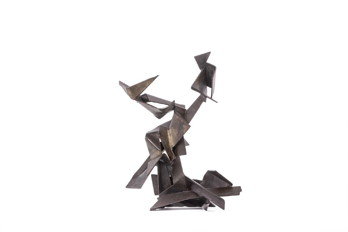 Jean Campa. Patinated Metal Sculpture. 1980s. Ls62131309p