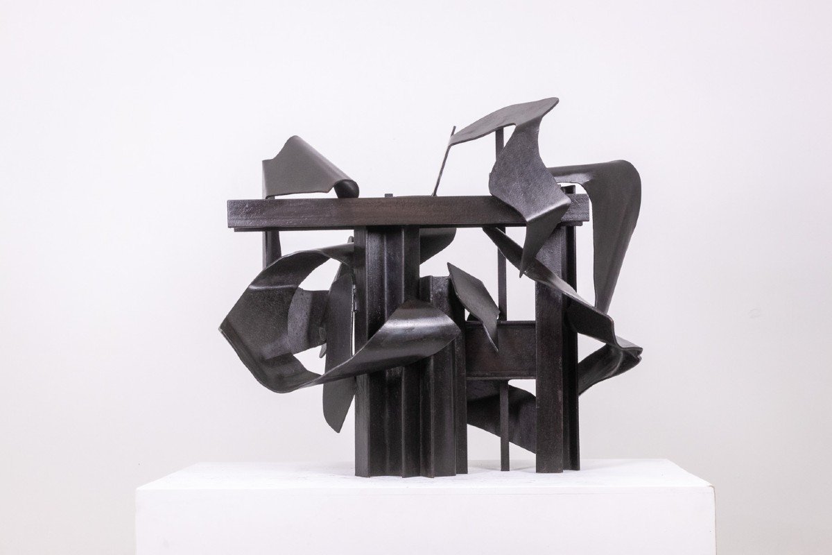 Jean Campa. Patinated Metal Sculpture. Year 1995. Ls62161809p-photo-4