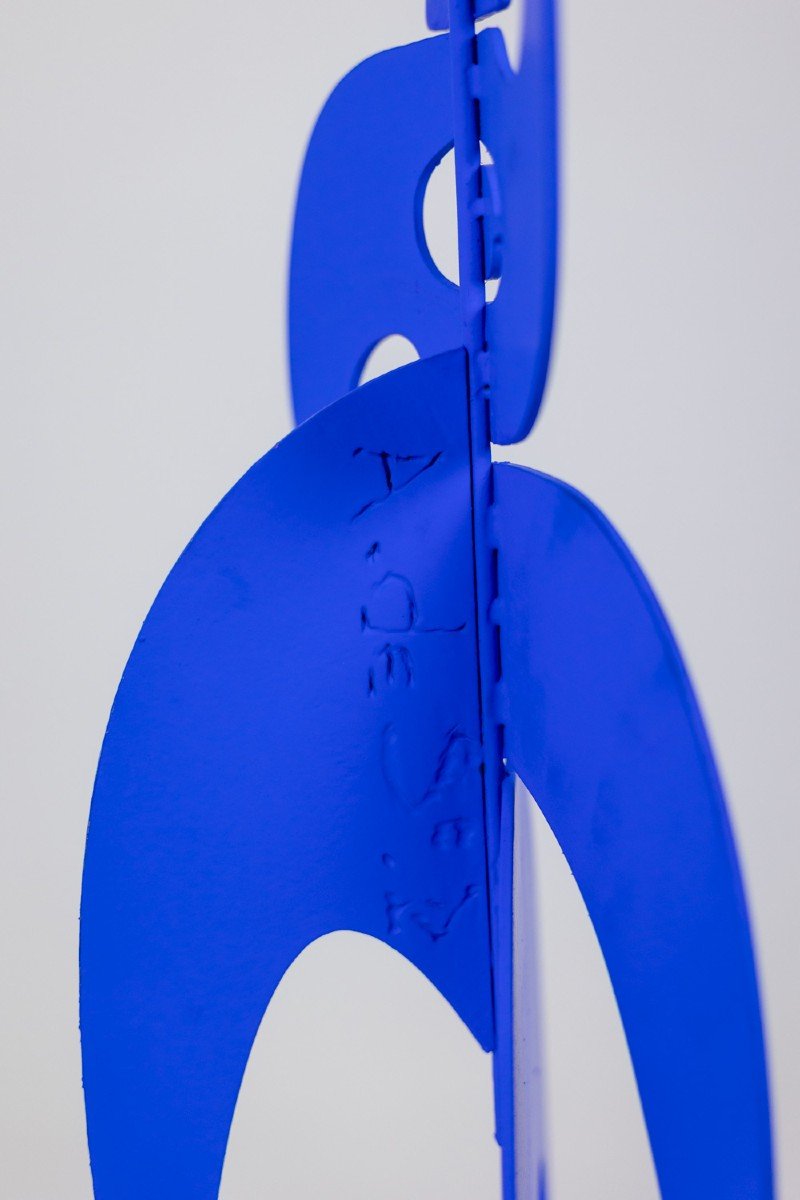 Antonine De Saint Pierre. Blue “tauride” Sculpture. Contemporary. Ls6240489p-photo-6