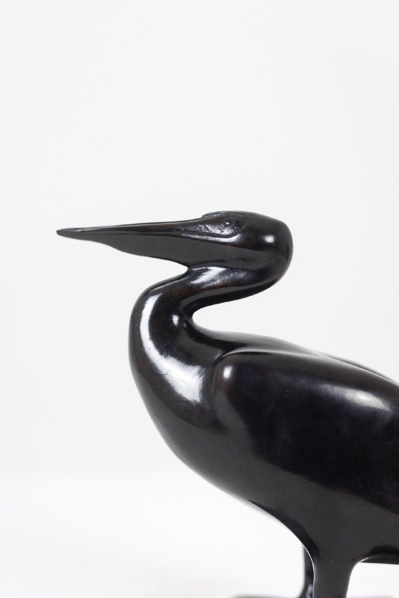 François Pompon. “pelican”, Bronze, 2006 Print.ls63932167y-photo-3