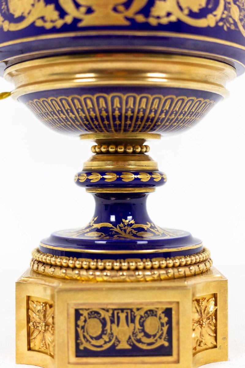 Lamp In Sevres Porcelain, Circa 1880 - Ls4375706-photo-10