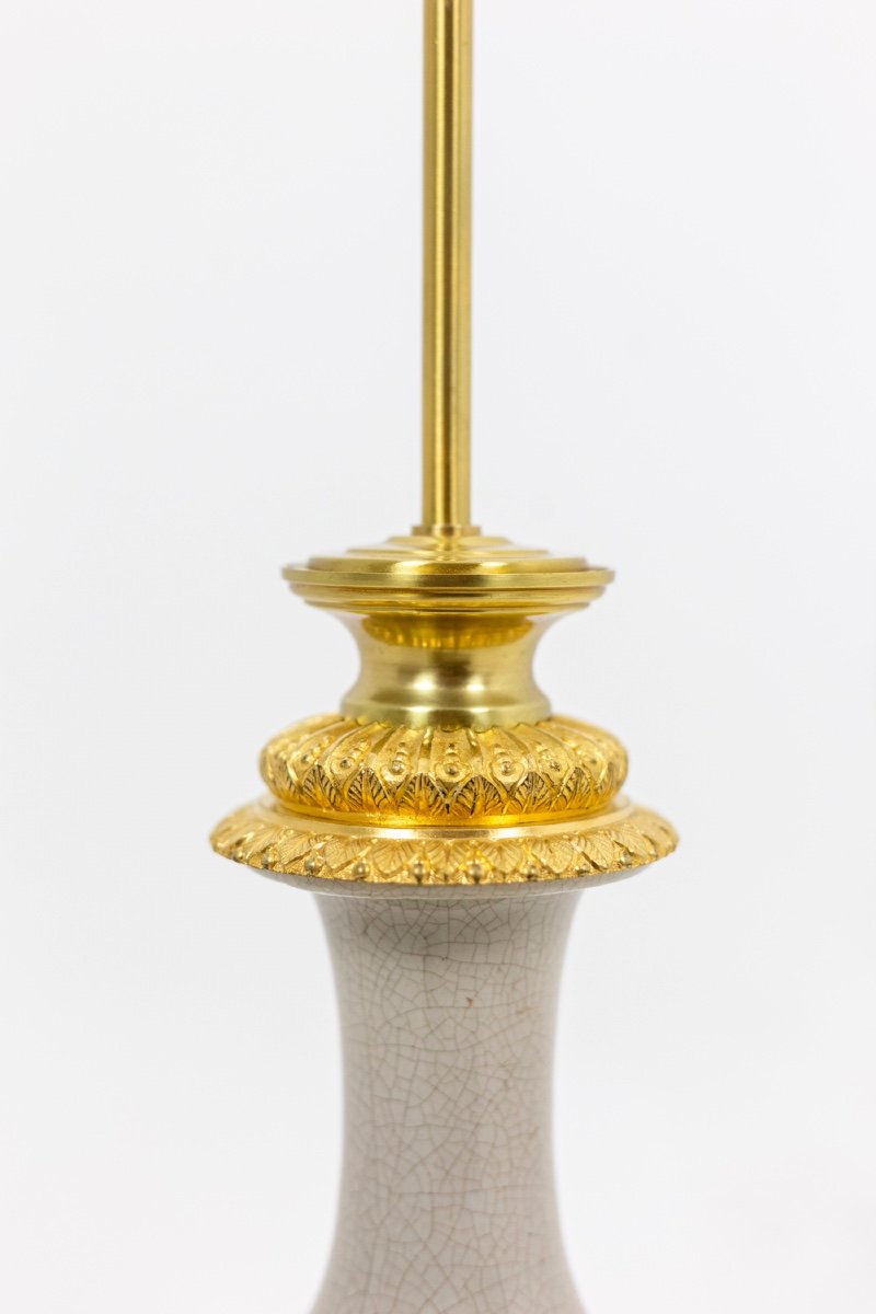 Lamp In Porcelain Celadon Cracked And Gilt Bronze, Circa 1880, Ls4517471-photo-5