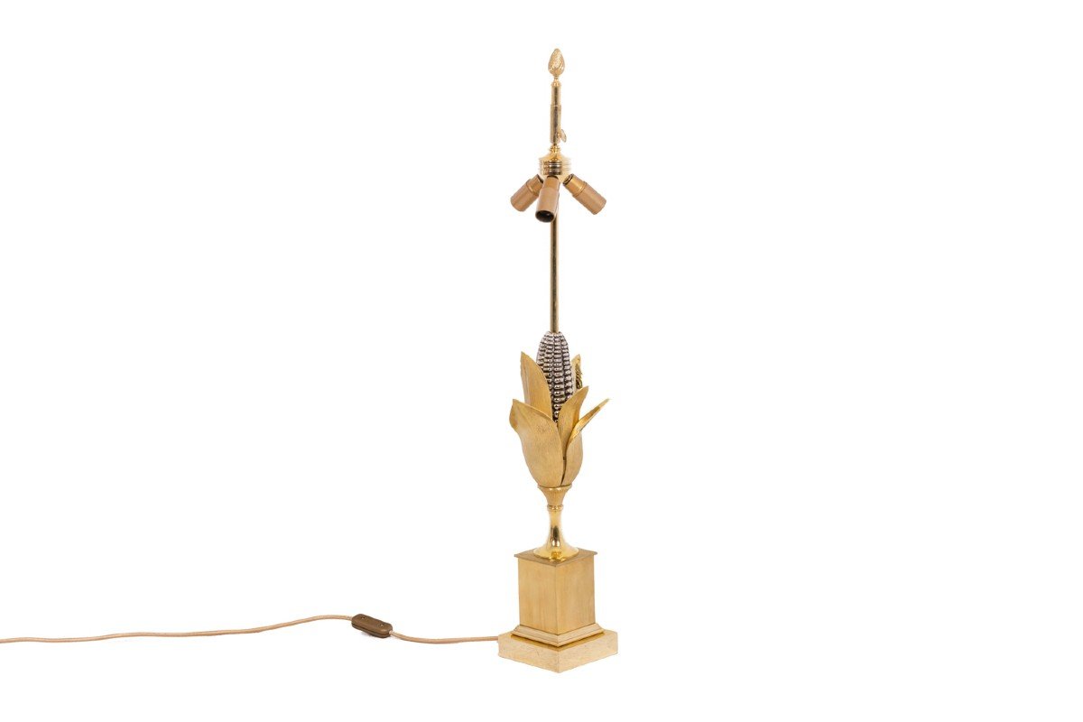 Maison Charles, Lamp In Bronze, 1970s, Ls4757571-photo-8