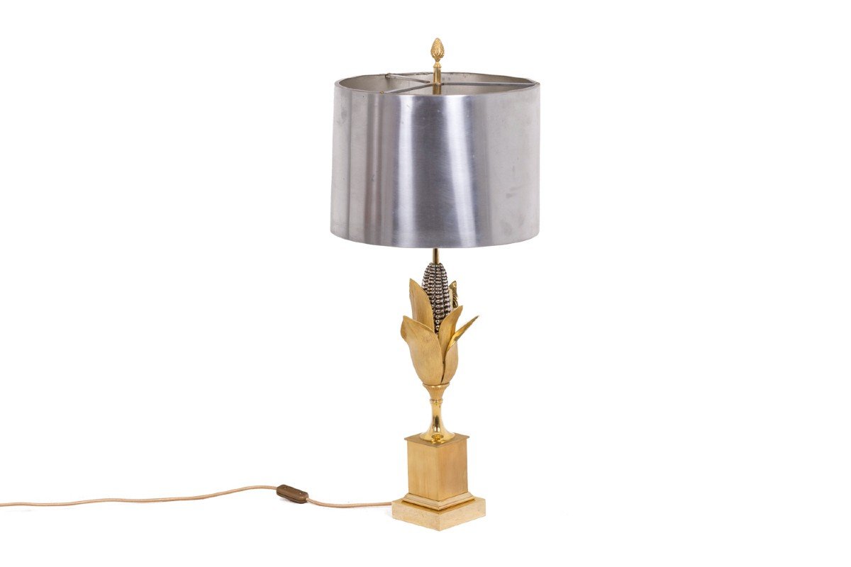 Maison Charles, Lamp In Bronze, 1970s, Ls4757571