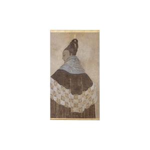 Painted Canvas Depicting An Elegant, Contemporary Work, Ls56371087b