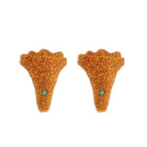 Pair Of Amber And Malachite Sconces. Contemporary Work. Ls60052086g