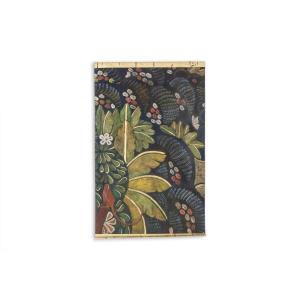 Painted Canvas Representing A Marmoset On A Floral Background. Contemporary. Ls6132675y