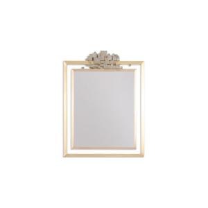 Miroir Modèle « Boizot » En Laiton, Finition Vernis. Contemporain. Ls5943891z