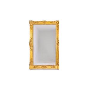 Mirror Trumeau Regency Style In Gilded Wood, 19th Century, Ls4819551a