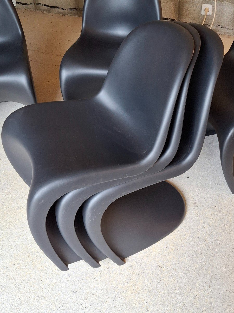 Chaises  Monobloc Verner Panton-photo-2