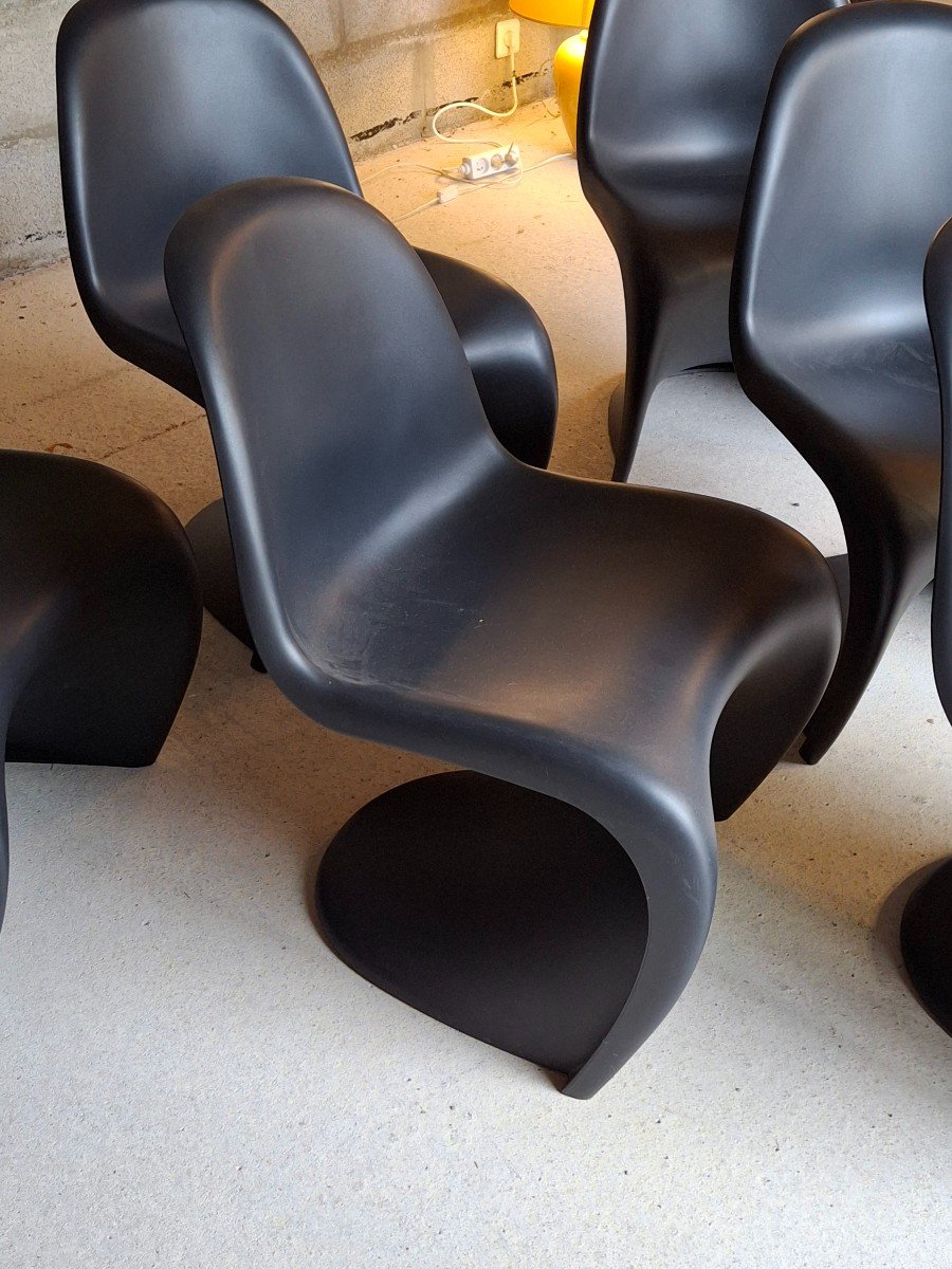 Chaises  Monobloc Verner Panton-photo-2