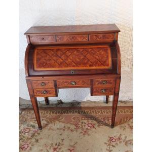 Louis XVI Style Cylinder Desk