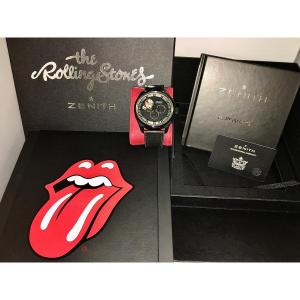 Montre Zénith El Primero Rolling Stones Full Set Chrono Edition Limitée  Titane 2016 