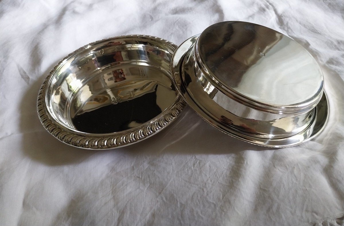 Pair Of 19th Century Silver Minerva Bottle Coasters-photo-3