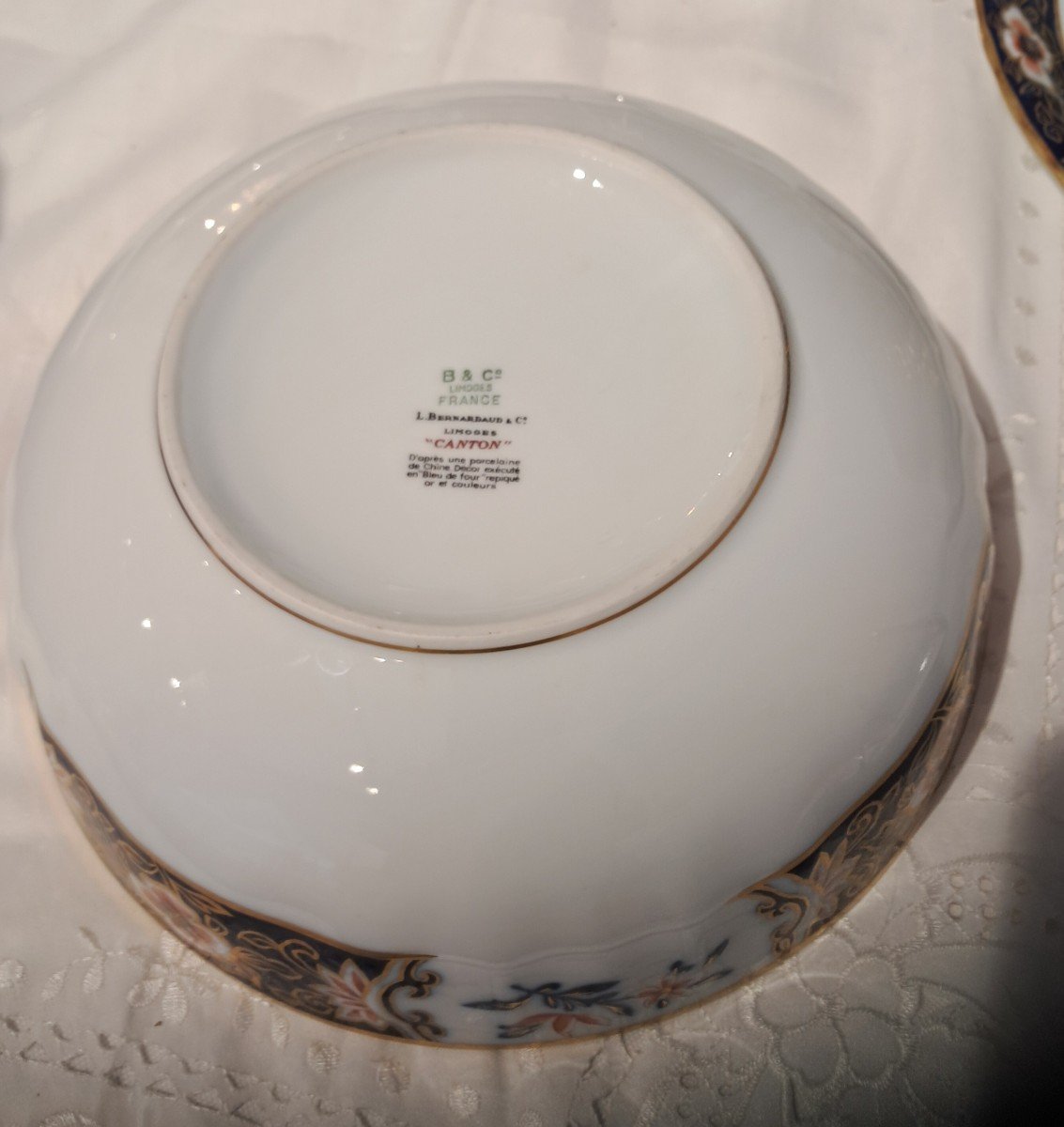 Limoges Maison Bernardaud Canton 51p.-photo-4