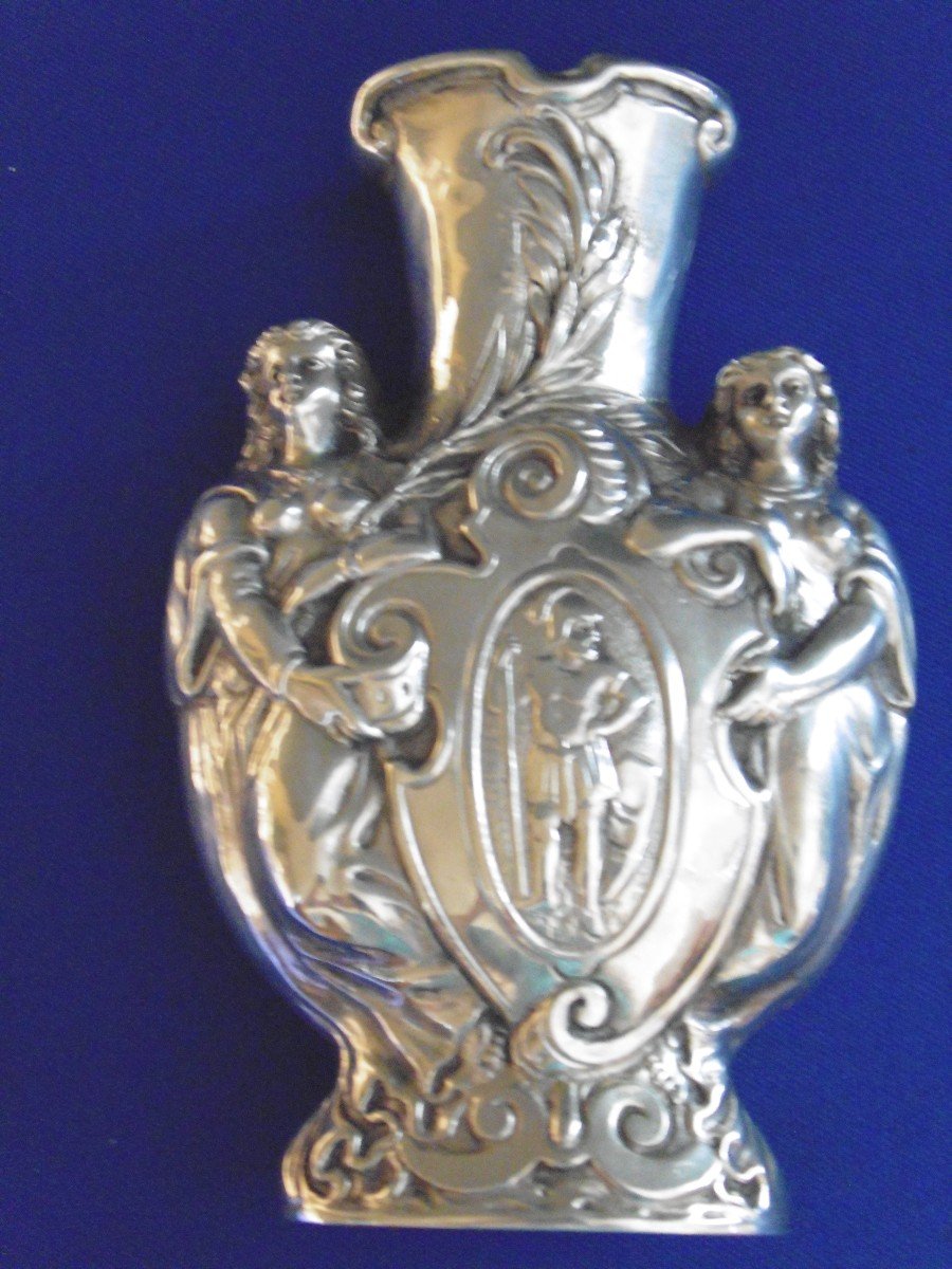 Vase En Argent Massif-photo-2