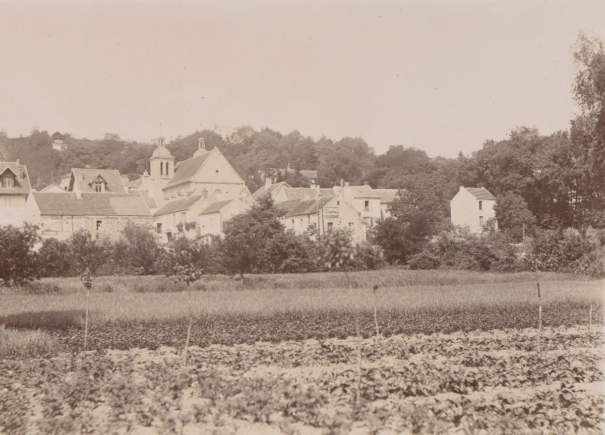 Photographie originale par Emile Zola - Le Haut-médan