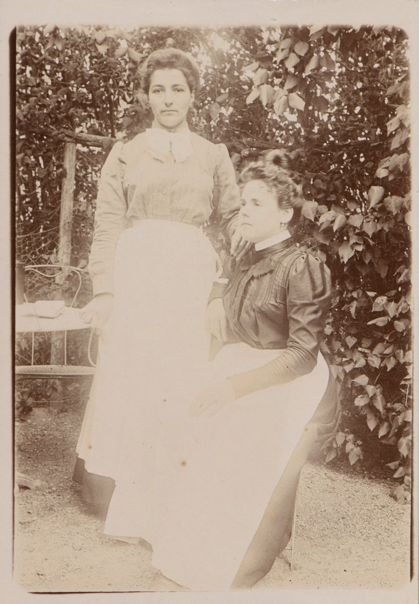 Original Photograph By Emile Zola - The Servants At Médan