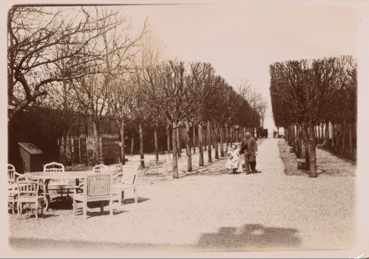 Original Photograph By Emile Zola - Walk In The Park