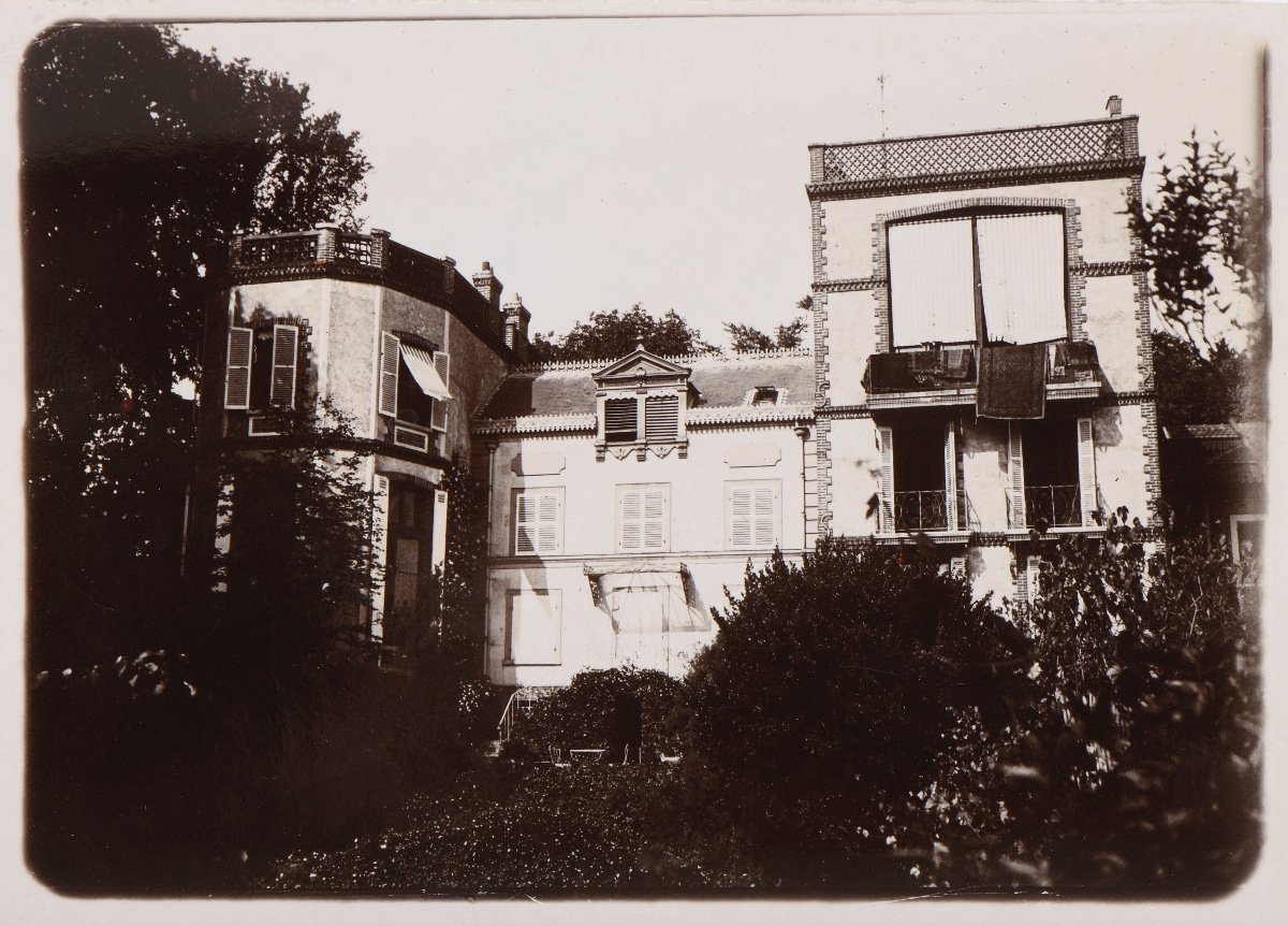 Original Photograph By Emile Zola - Zola's House In Médan