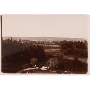 Original Photograph By Emile Zola - Zola's Garden Taken From His Study