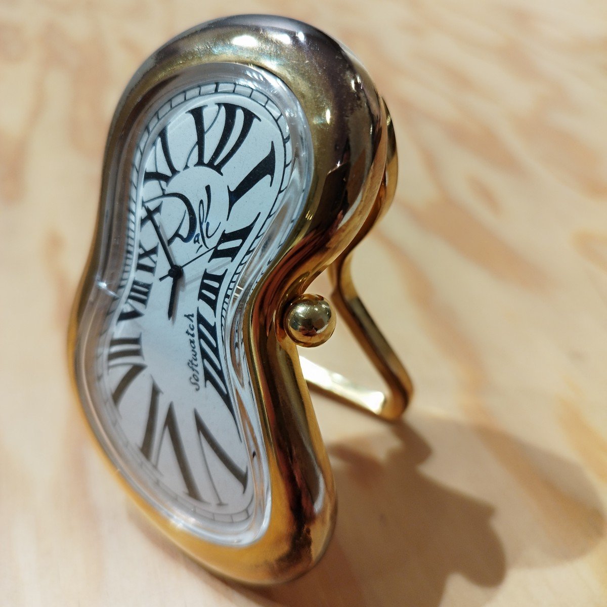 Exaequo Geneve Table Clock, Dali Softwatch. 1990s.-photo-4