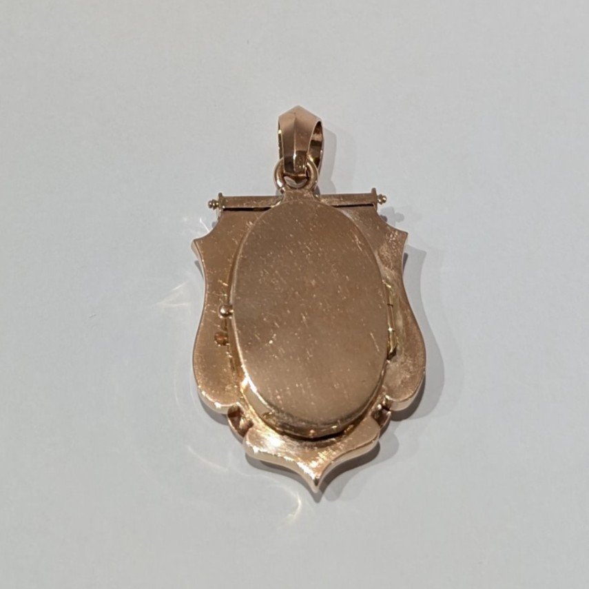 Reliquary Photo Holder Pendant, 1900s-photo-1