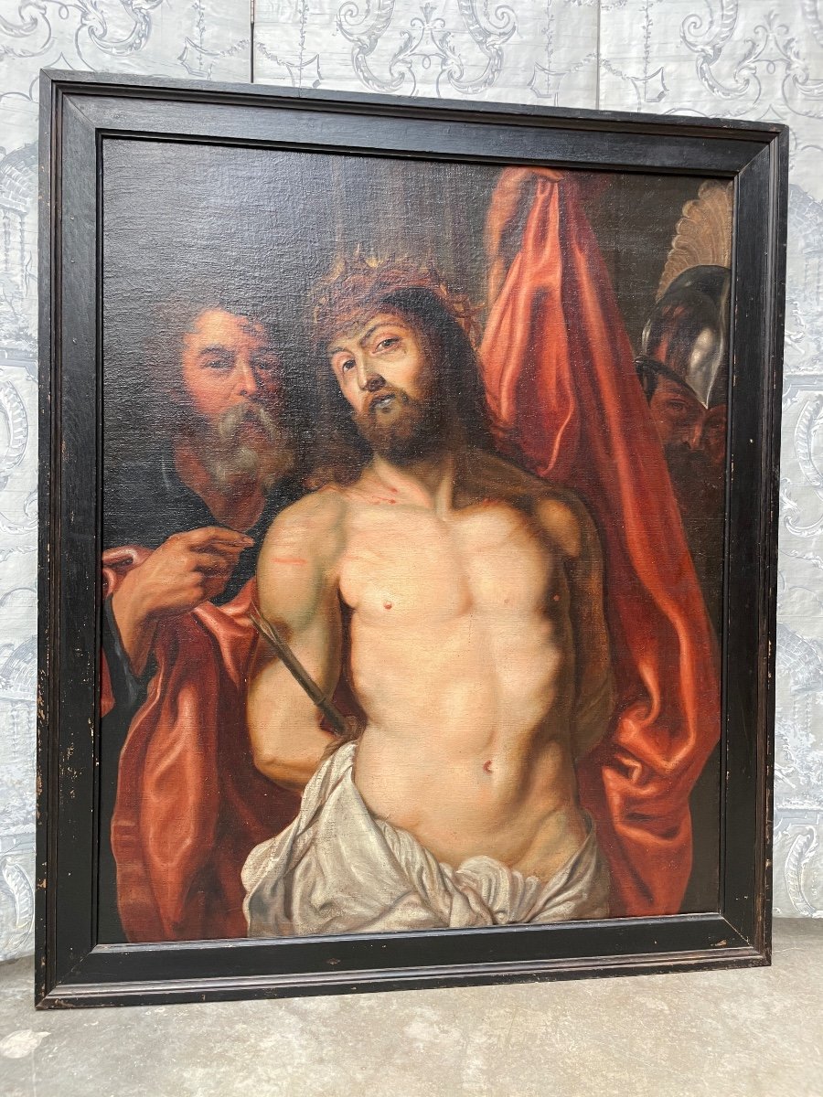 Peinture Ecce Homo d'Après Pieter Paul Rubens-photo-2