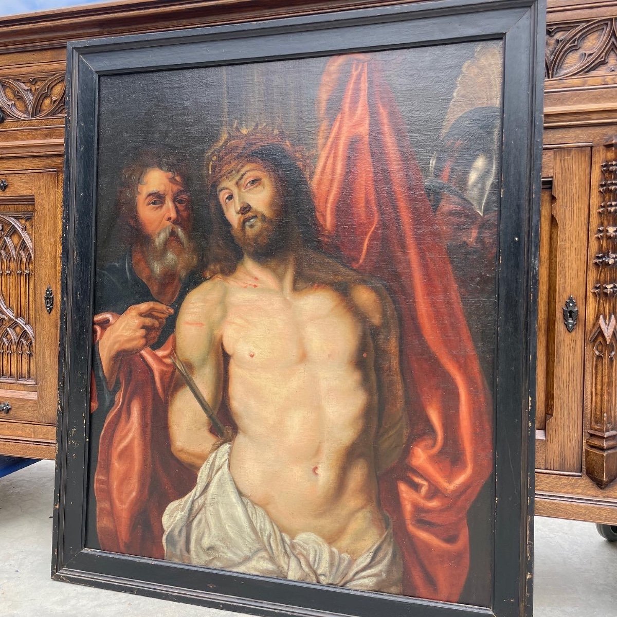 Peinture Ecce Homo d'Après Pieter Paul Rubens-photo-3