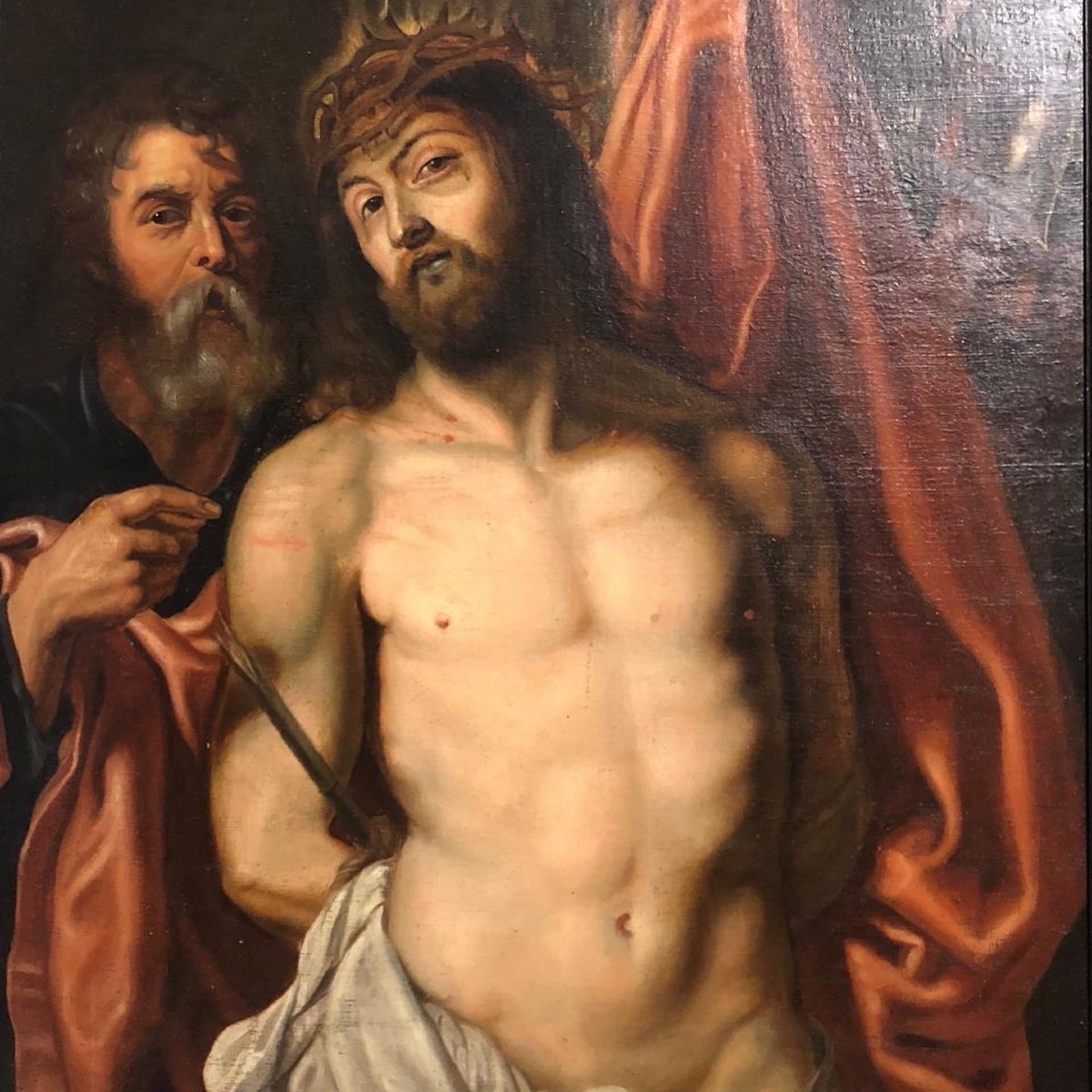 Peinture Ecce Homo d'Après Pieter Paul Rubens