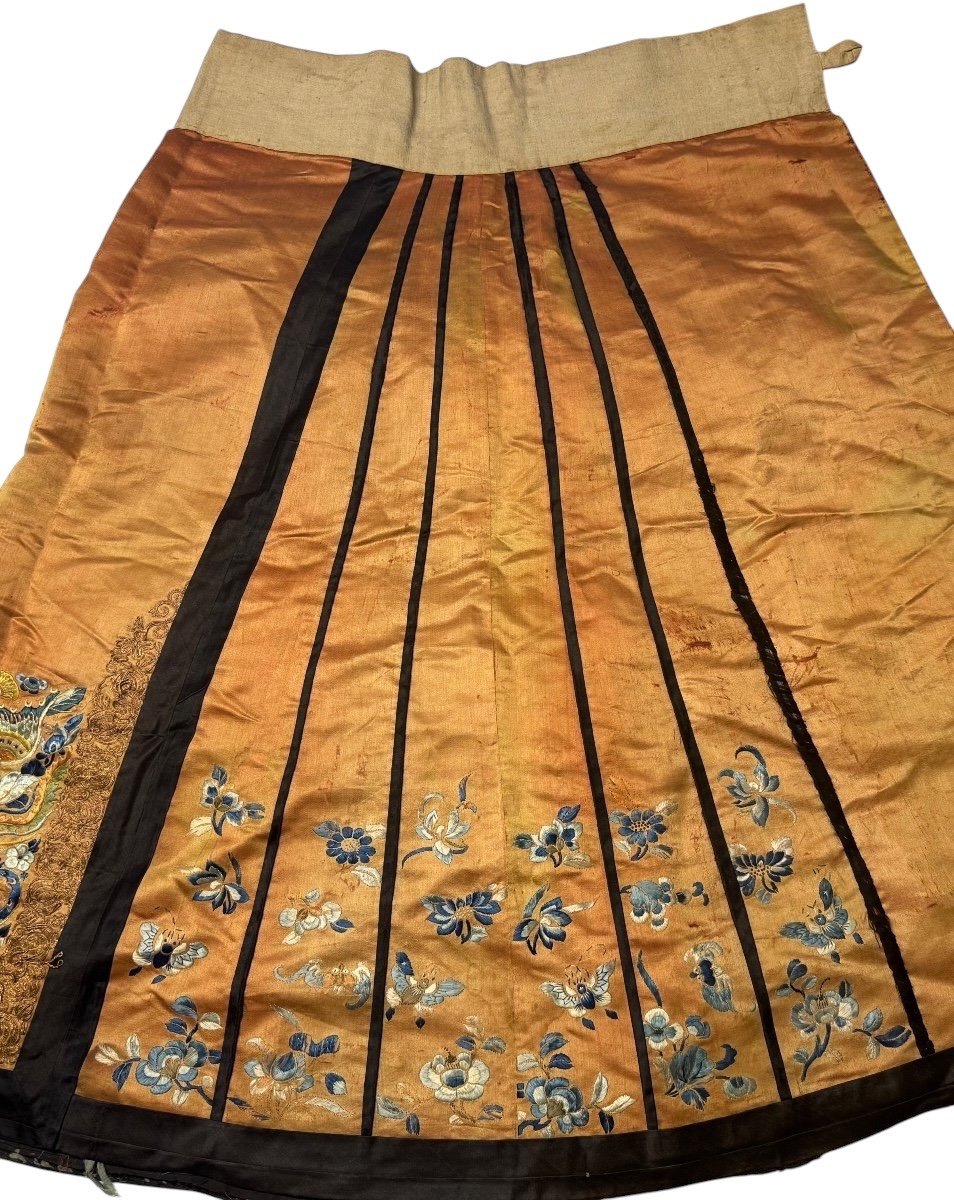 Silk Mandarin Skirt