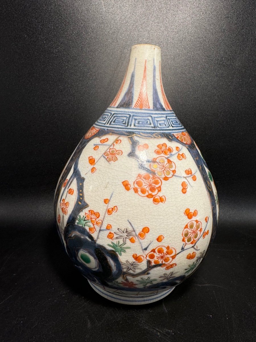 Vase Bouteille Imari-photo-3