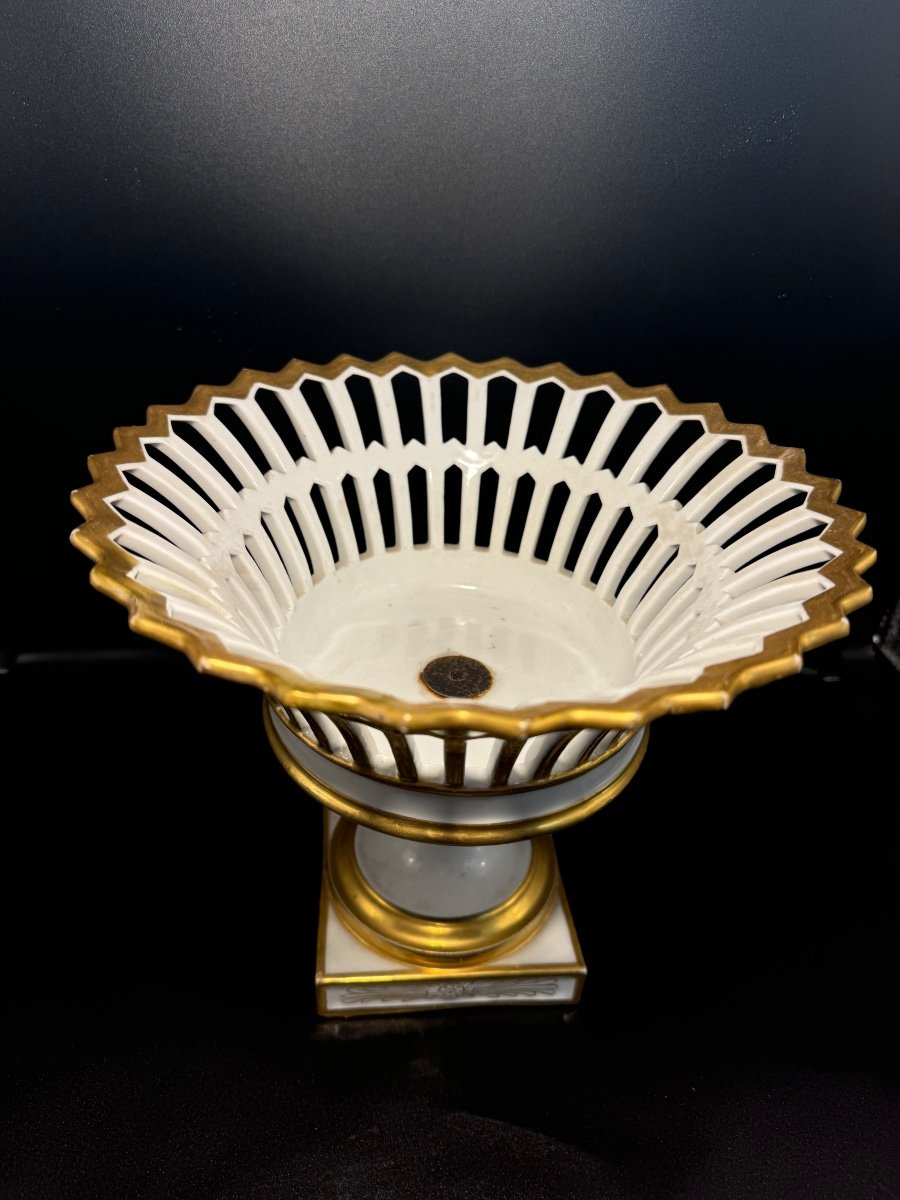 Coupe Empire Porcelaine De Paris-photo-4