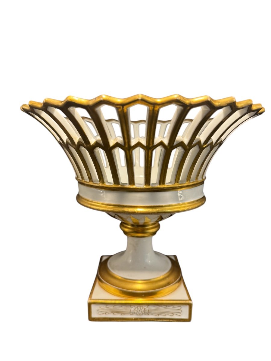 Coupe Empire Porcelaine De Paris