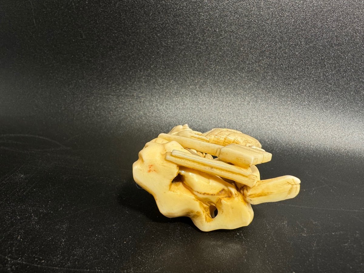 Netsuke Bûcheron-photo-3