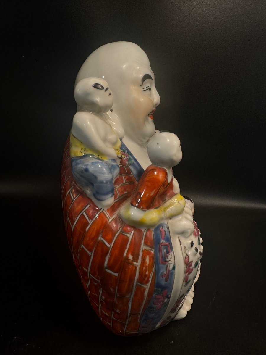 Putaï In Enameled Porcelain -photo-2