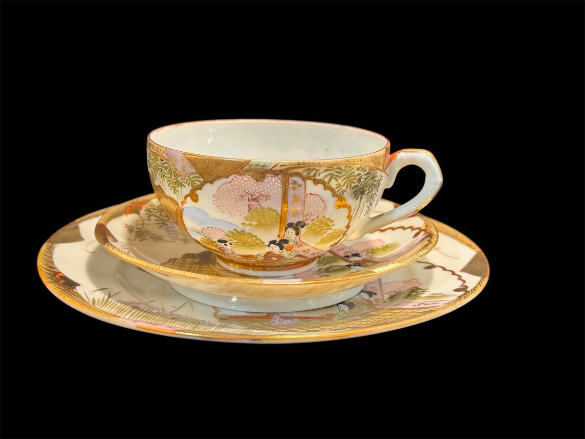 Satsuma Porcelain Tea Set-photo-3