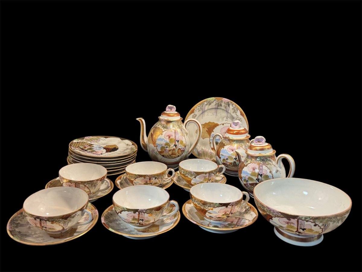 Satsuma Porcelain Tea Set