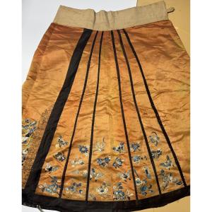 Silk Mandarin Skirt