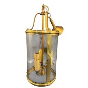 Brass Lantern Chandelier