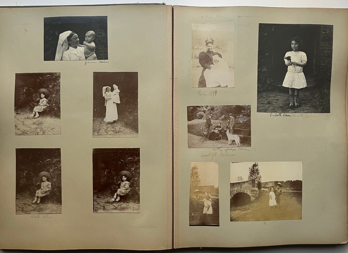 French Bourgeoisie Family Album From The Belle Epoque-photo-1