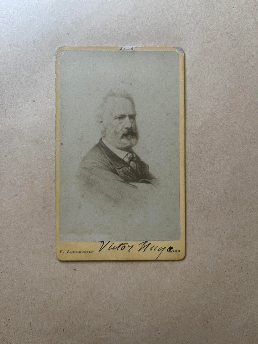 Victor Hugo - Carte De Visite-photo-2